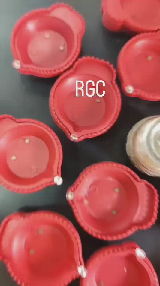 Illuminate Your Celebrations: Water-Activated Sensor LED Diyas (Pack of 6/12/18/24)